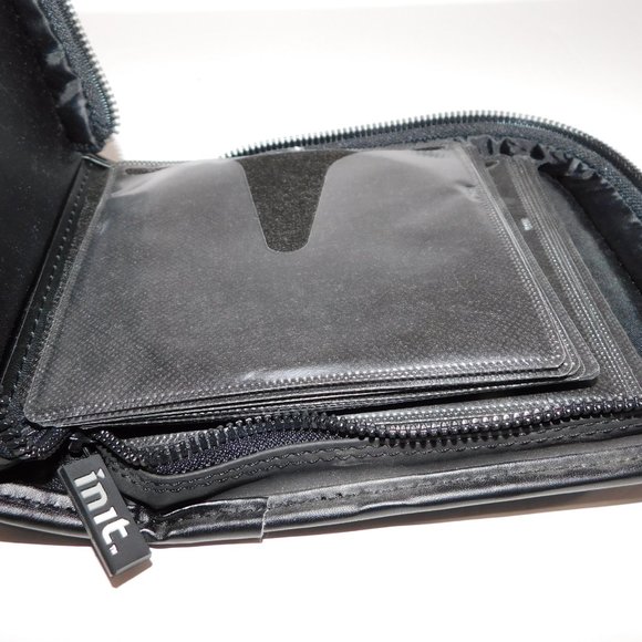 INIT 32 Disc Capacity Black Gun Metal Gray CD /DVD Storage Wallet Case - Picture 6 of 6